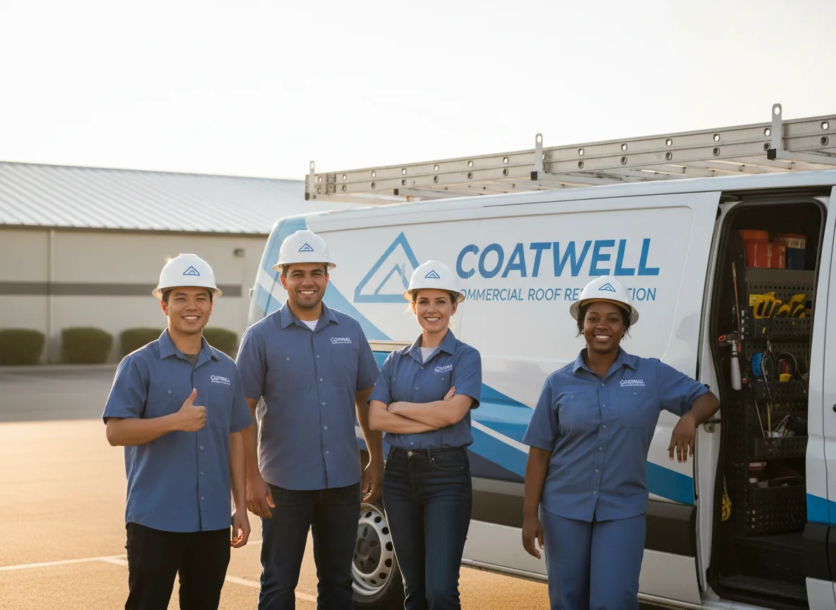 Commercial roof coating company in Beloit, KS